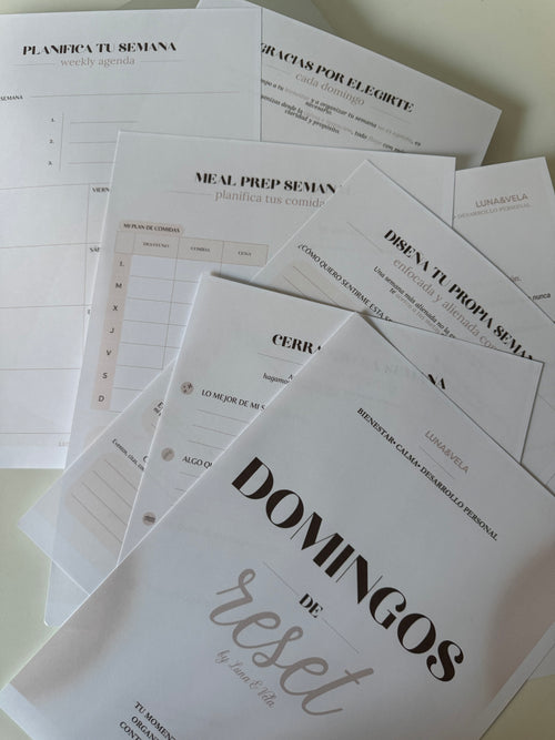 KIT: Domingos de reset
